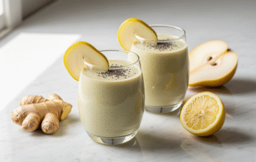 Ginger Pear Immunity Shake